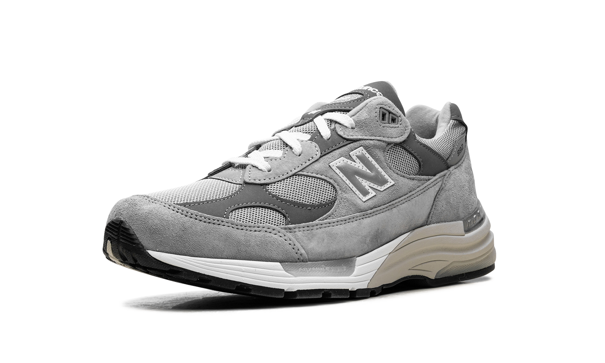 New Balance 992 "Made in USA - Grey Silver Metallic" U992GY - Kicks crew