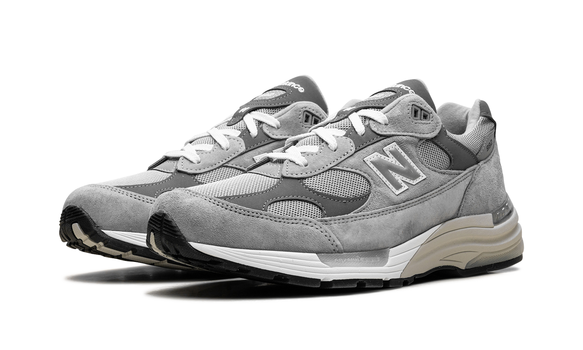 New Balance 992 "Made in USA - Grey Silver Metallic" U992GY - Kicks crew